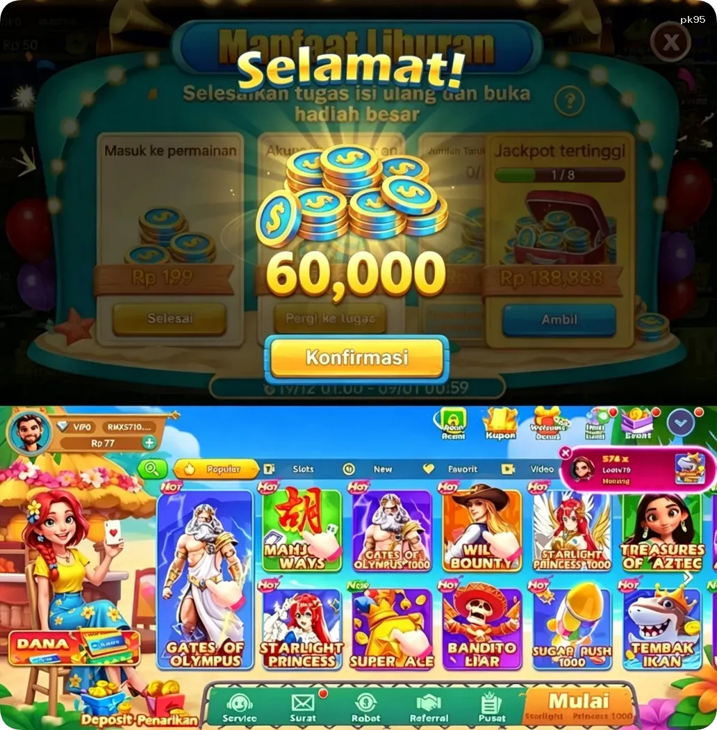 pk95 Masuk - pk95 Resmi